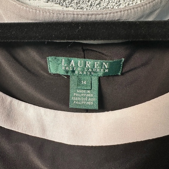 Polo by Ralph Lauren Black Dress with White Trim - Picture 2 of 9